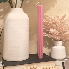 Load image into Gallery viewer, Unscented - Soy Wax - Ribbed Candle Sticks 2pk
