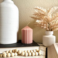 Load image into Gallery viewer, Woods Scented - Soy Wax Pillars (Neutral Colors)
